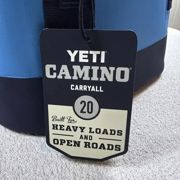 Yeti Camino 20 Carryall Big Wave Blue New With Tags! - Picture 5 of 8
